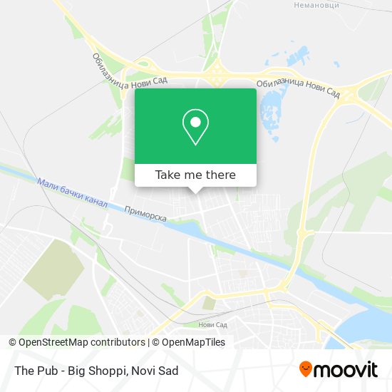 The Pub - Big Shoppi map