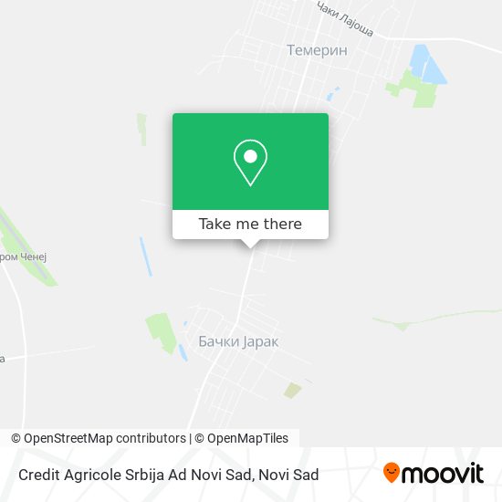 Credit Agricole Srbija Ad Novi Sad map