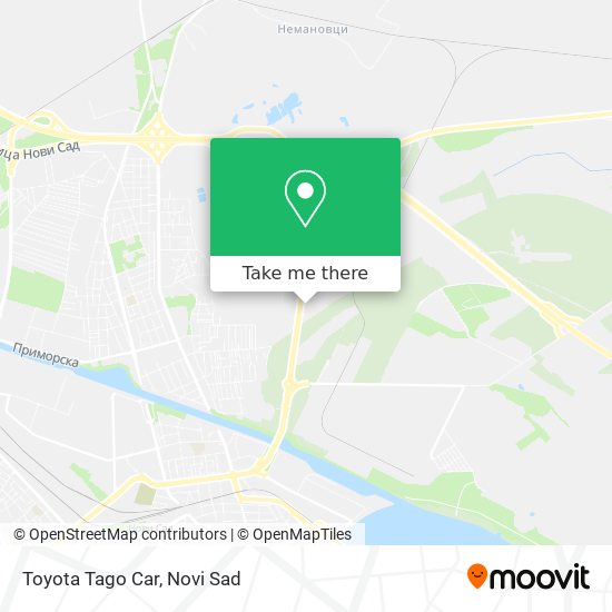 Toyota Tago Car map