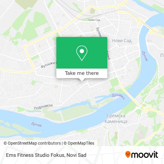 Ems Fitness Studio Fokus map