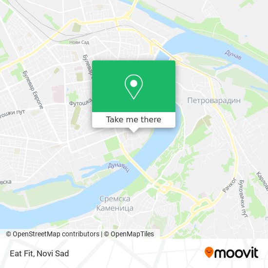 Eat Fit map