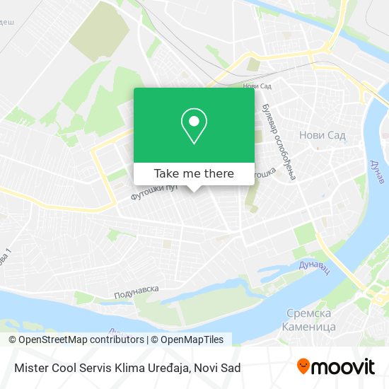 Mister Cool Servis Klima Uređaja map