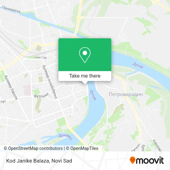 Kod Janike Balaza map