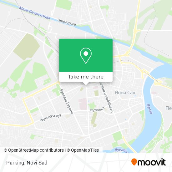 Parking map