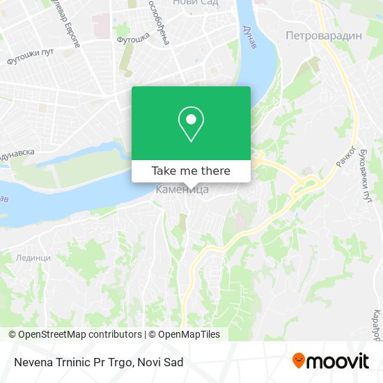 Nevena Trninic Pr Trgo map