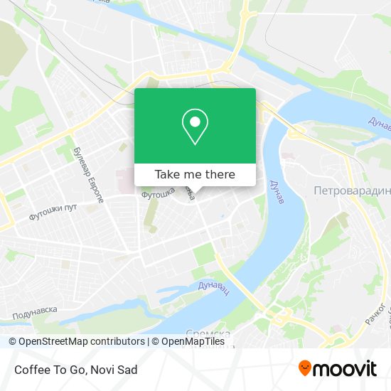 Coffee To Go map