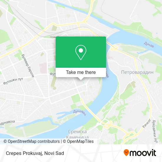 Crepes Prokuvaj map