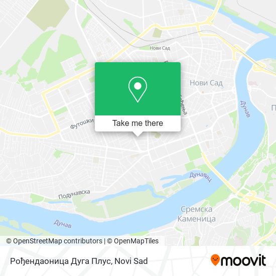 Рођендаоница Дуга Плус map