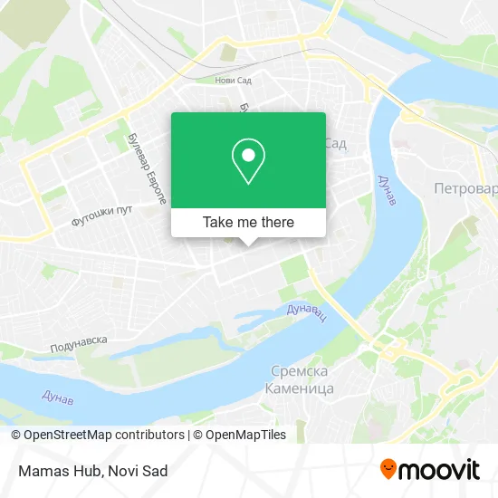 Mamas Hub map