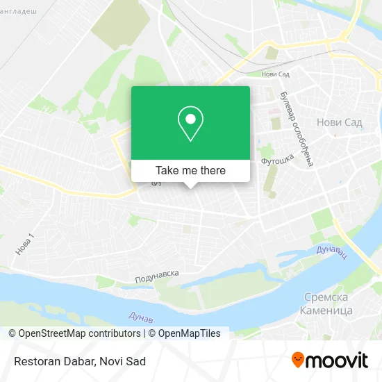 Dabar Restaurant map