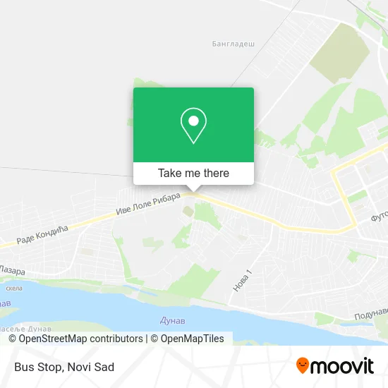 Bus Stop map