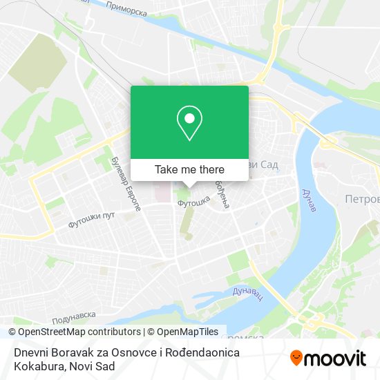 Dnevni Boravak za Osnovce i Rođendaonica Kokabura map