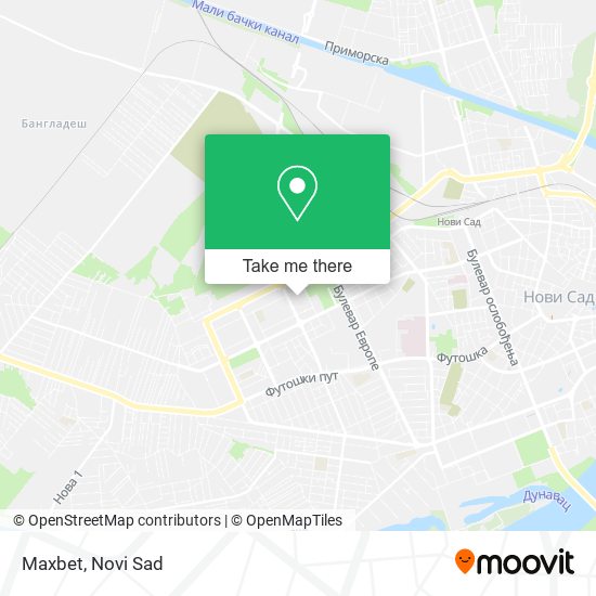 Maxbet map