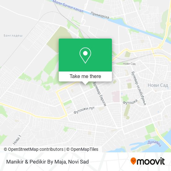 Manikir & Pedikir By Maja map