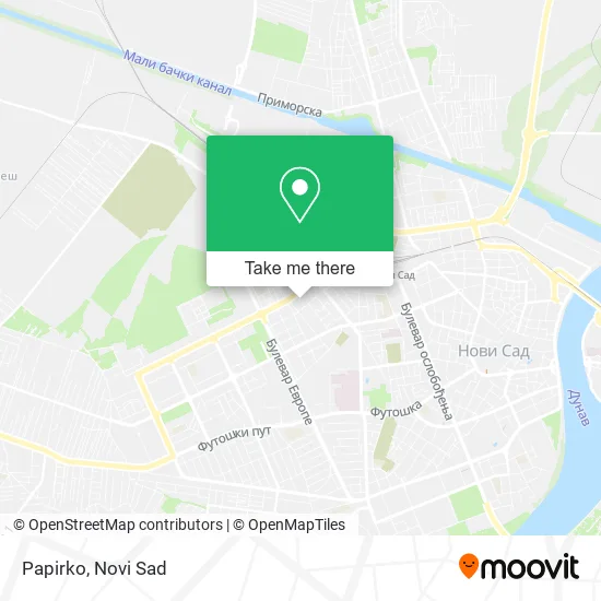 Papirko map