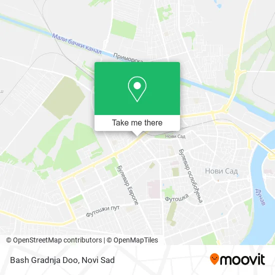 Bash Gradnja Doo map