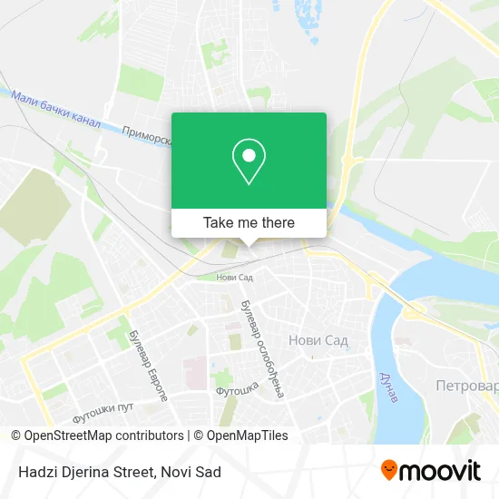 Hadzi Djerina Street map