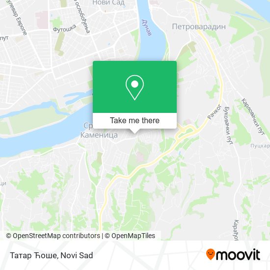 Татар Ћоше map