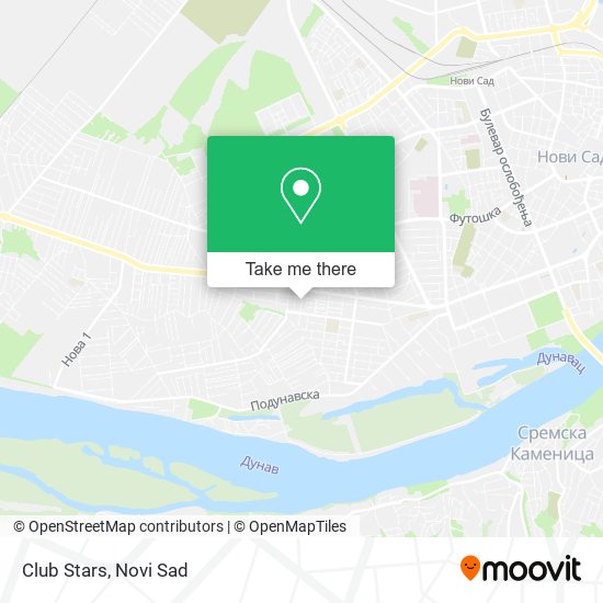 Club Stars map