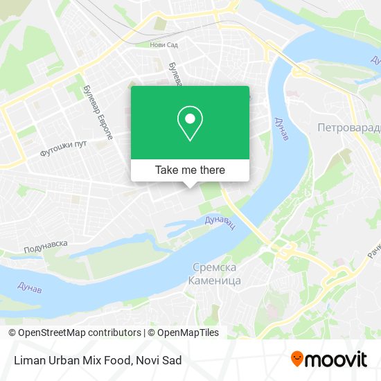 Liman Urban Mix Food map