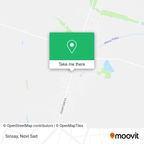 Sinsay map
