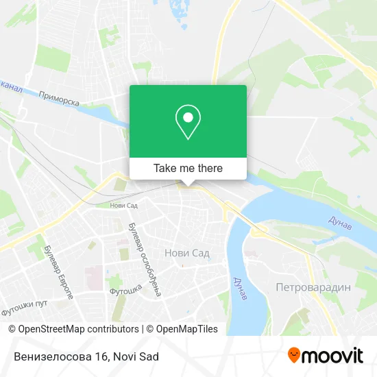 Венизелосова 16 map