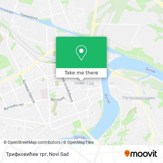 Трифковићев трг map