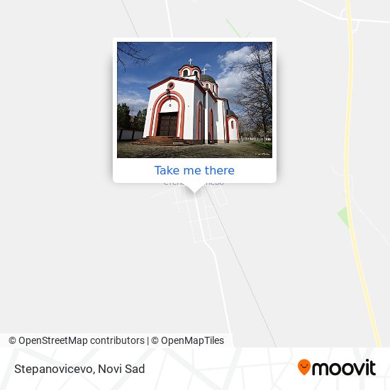 Stepanovicevo map