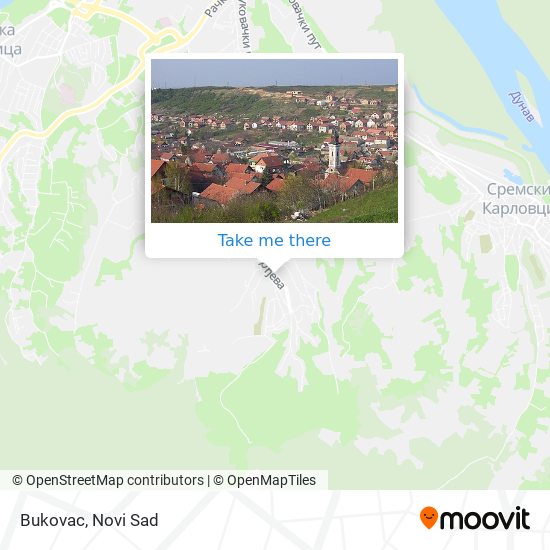 Bukovac map