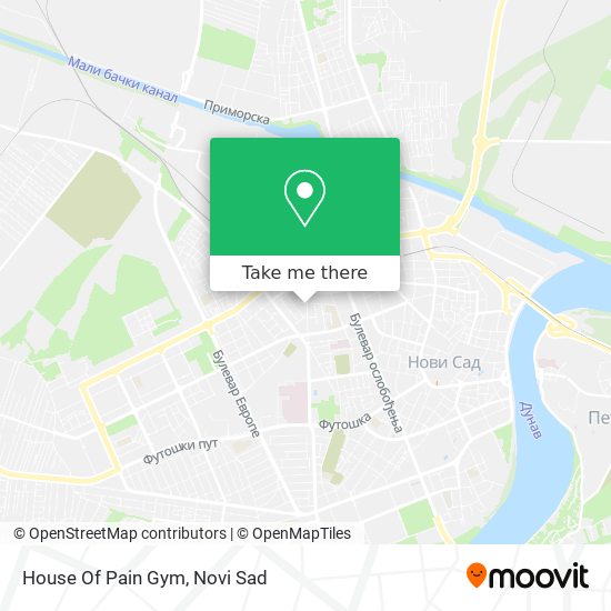 House Of Pain Gym map