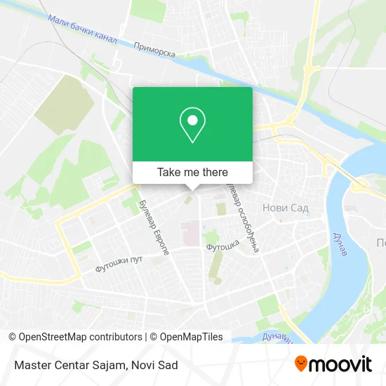 Master Center Fair map