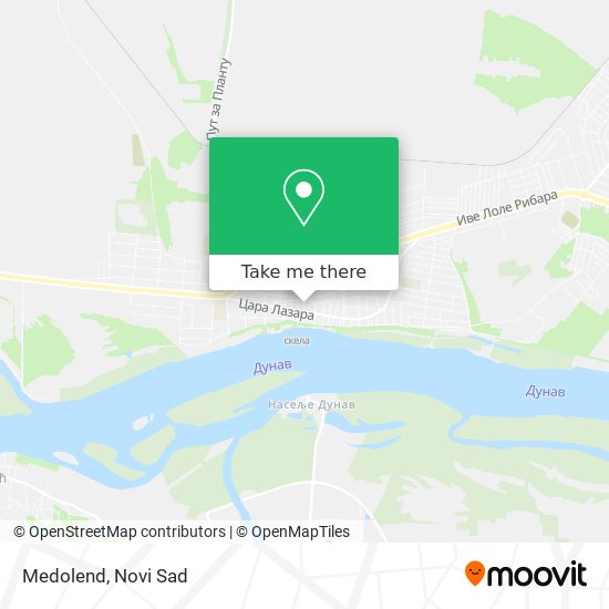 Medolend map