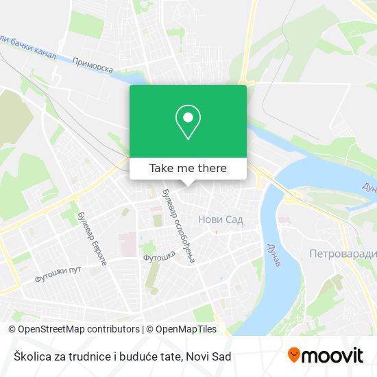 Školica za trudnice i buduće tate map