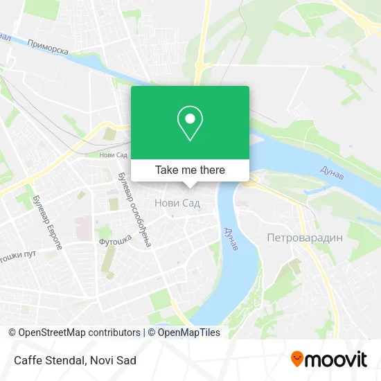 Caffe Stendal map