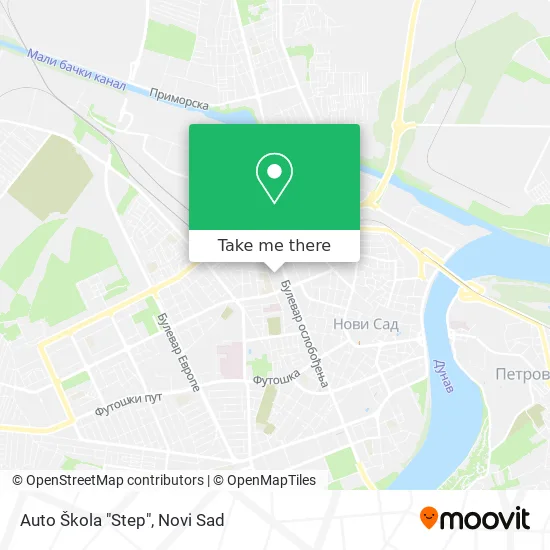 Step Driving School map