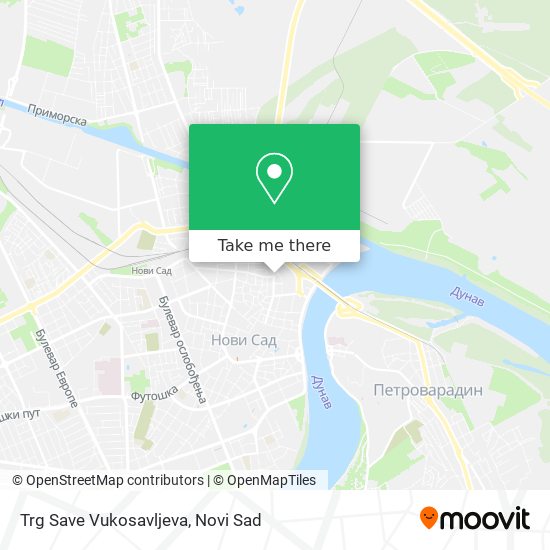 Trg Save Vukosavljeva map