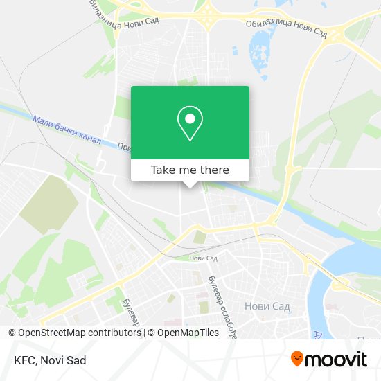 KFC map