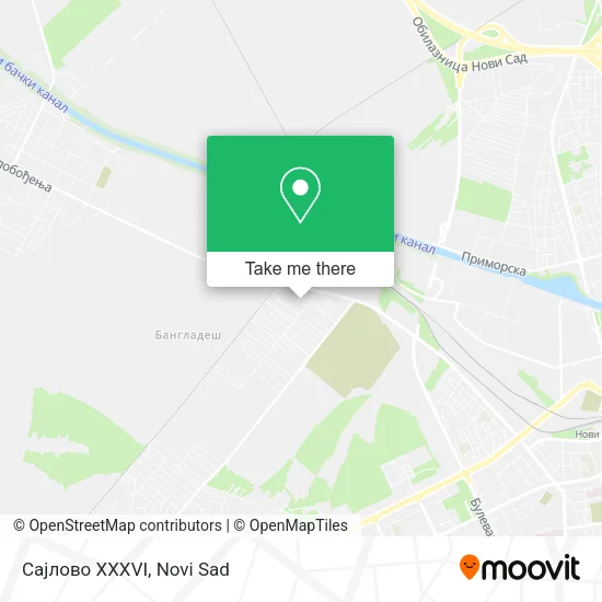 Сајлово XXXVI map