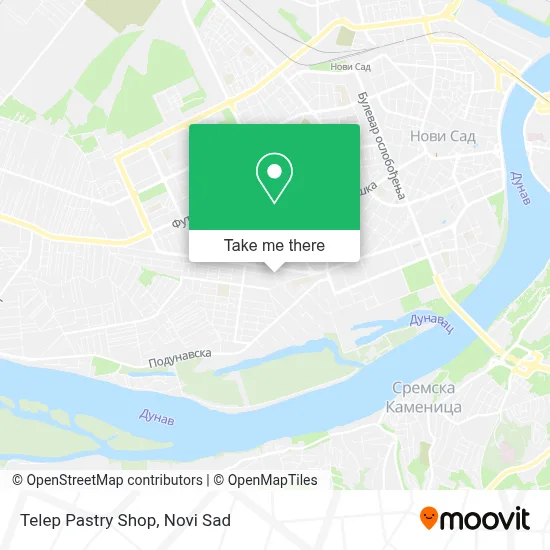 Telep Pastry Shop map