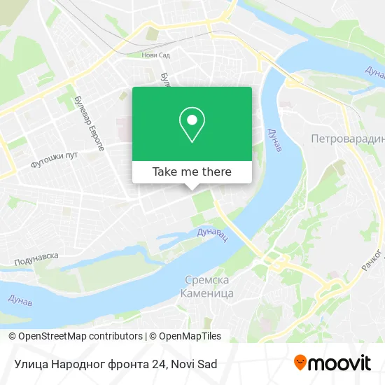 Улица Народног фронта 24 map