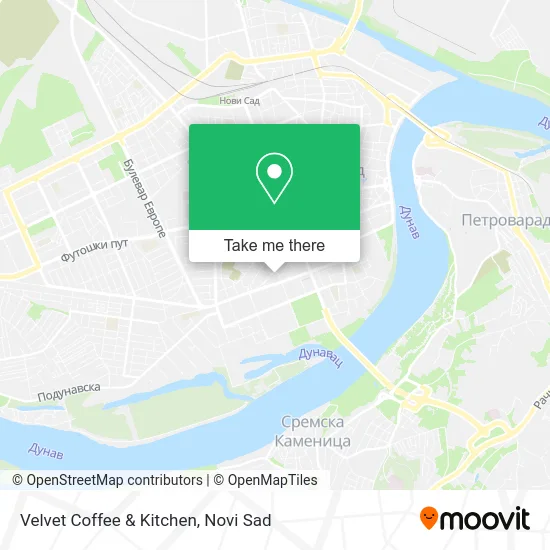 Velvet Coffee & Kitchen map