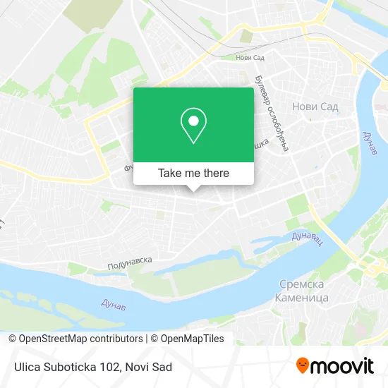 Suboticka Street 102 map
