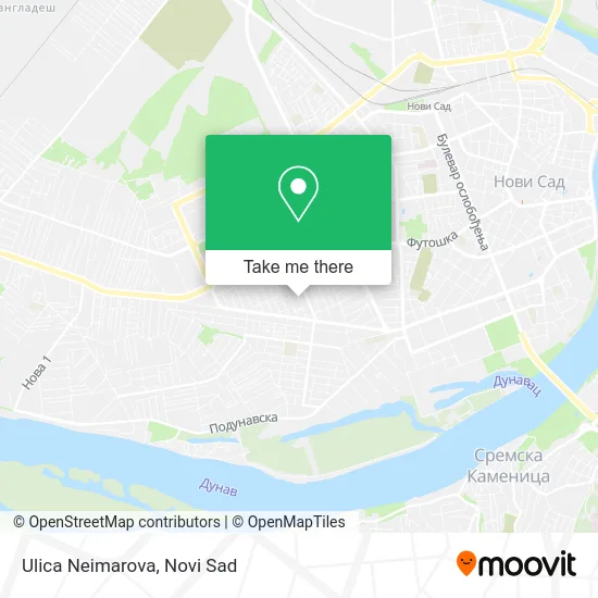 Neimarova Street map