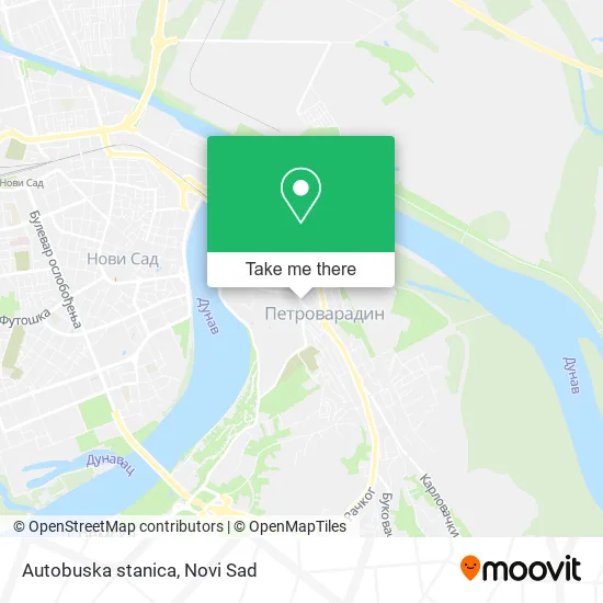 Autobuska stanica map