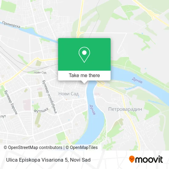 Ulica Episkopa Visariona 5 map