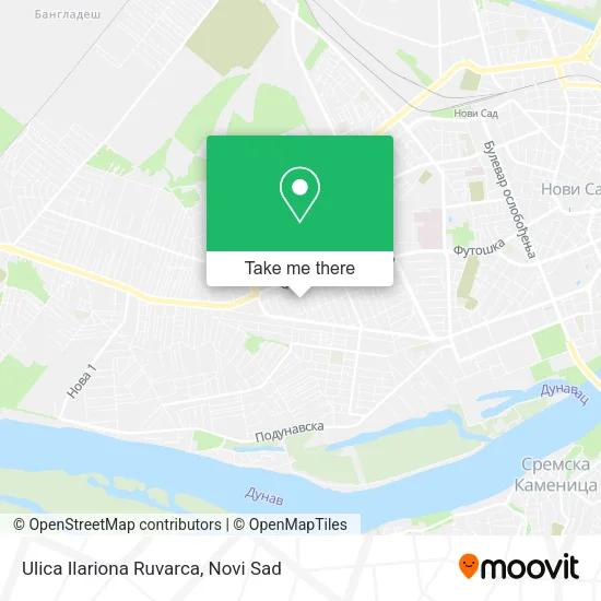 Ulica Ilariona Ruvarca map