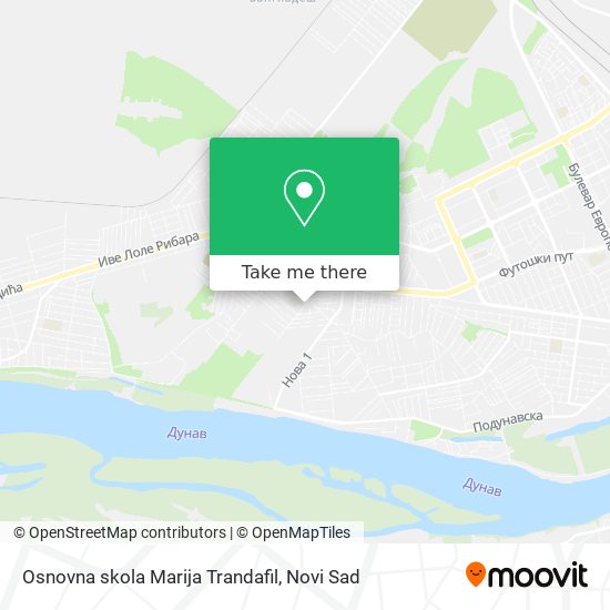 Osnovna skola Marija Trandafil map