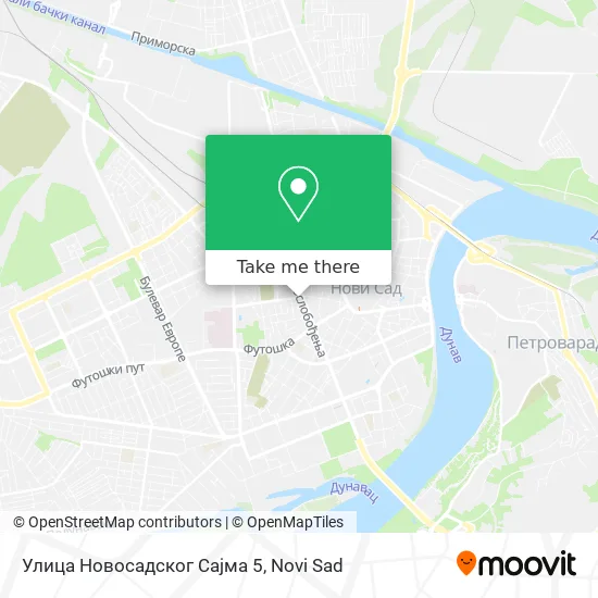 Улица Новосадског Сајма 5 map