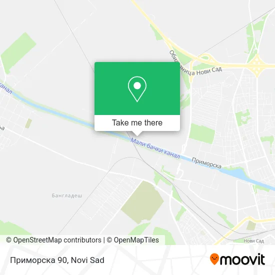 Приморска 90 map