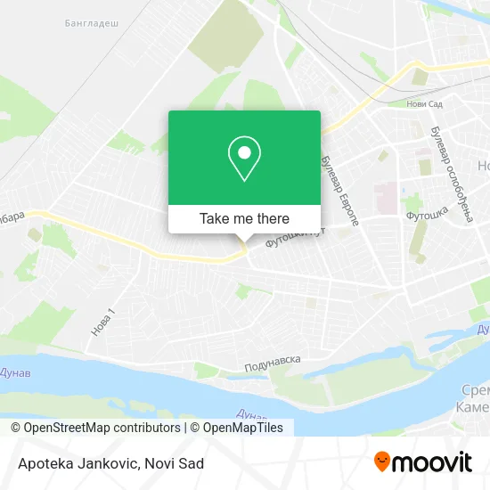 Apoteka Jankovic map